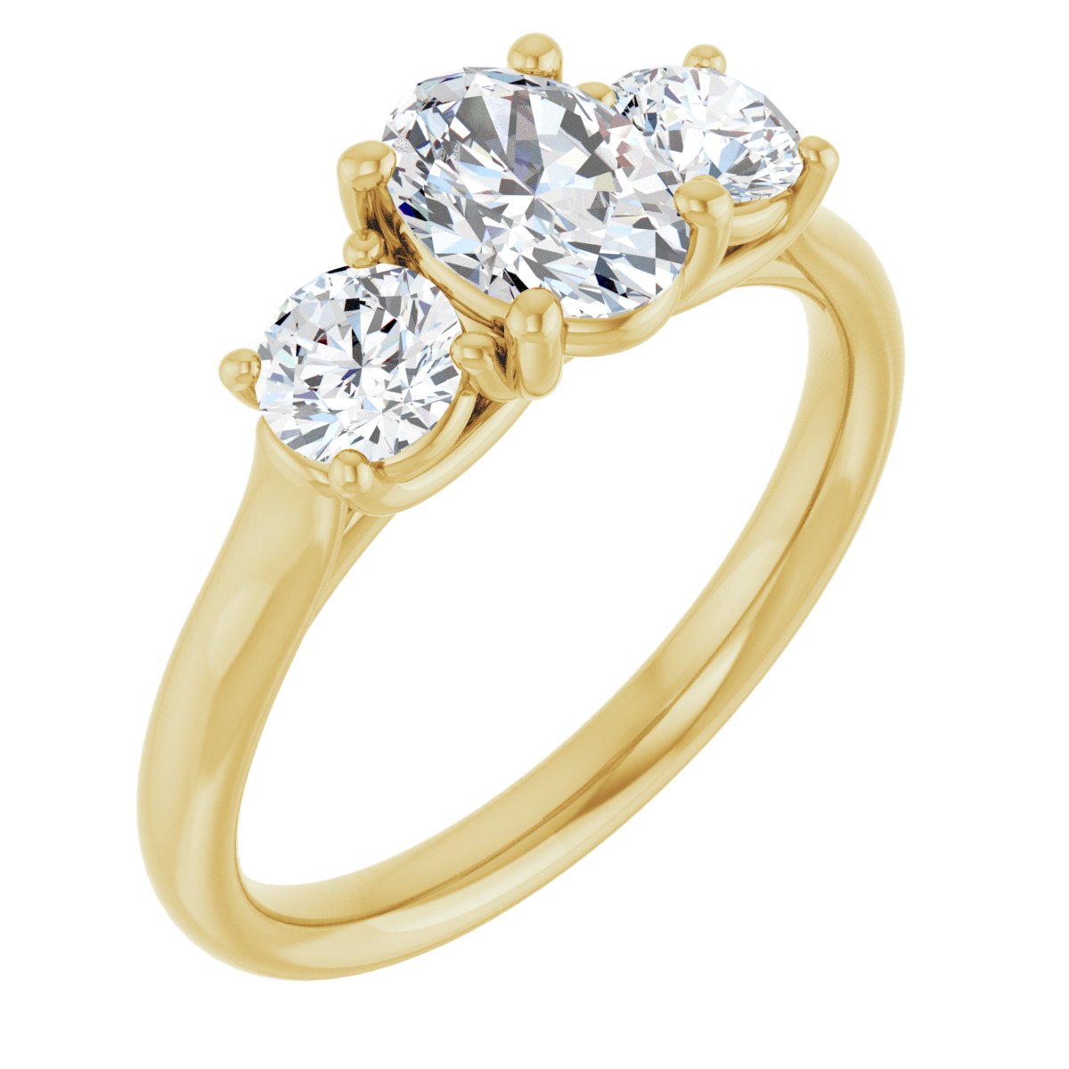 Three-Stone Engagement Ring