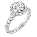Halo-Style Engagement Ring