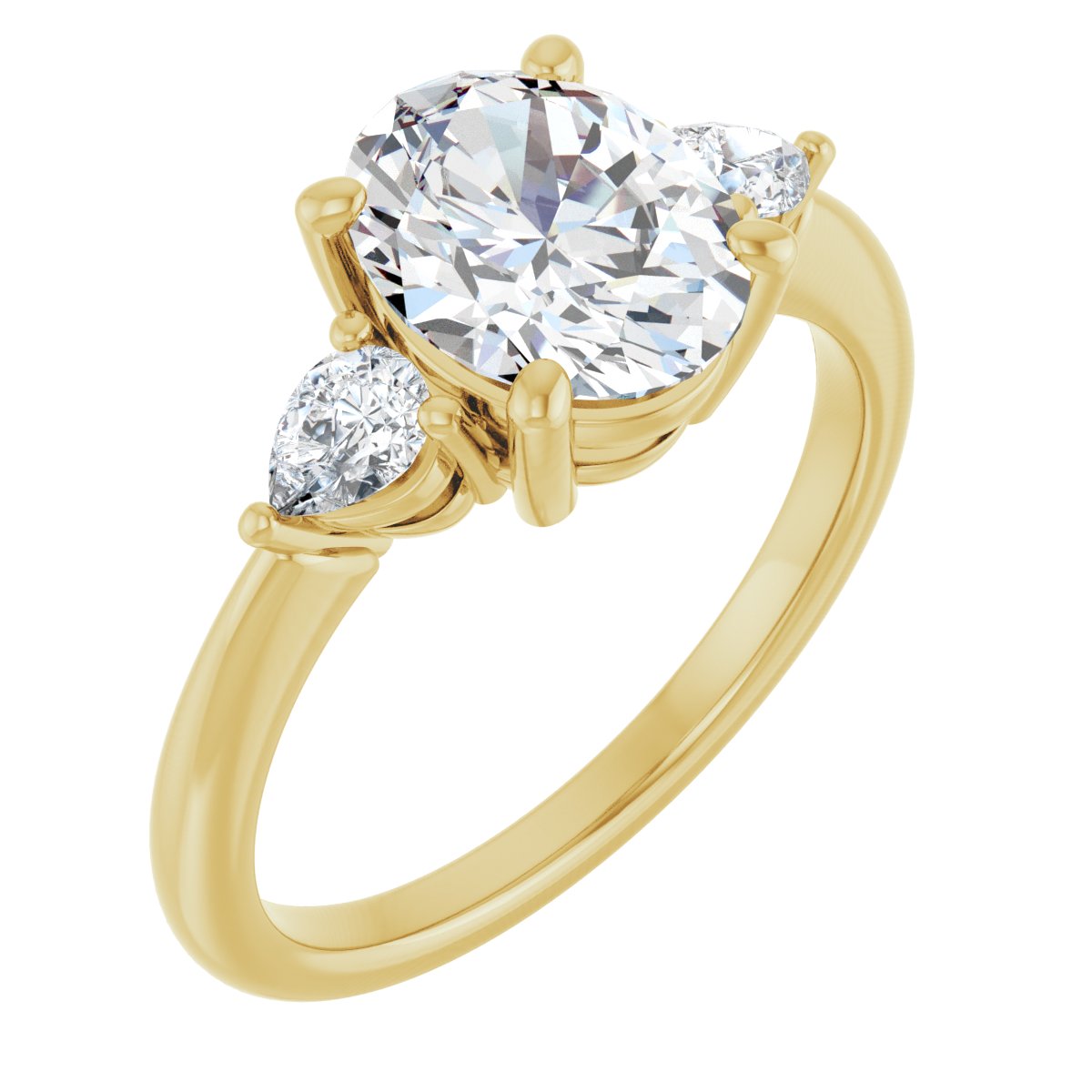 Three-Stone Engagement Ring