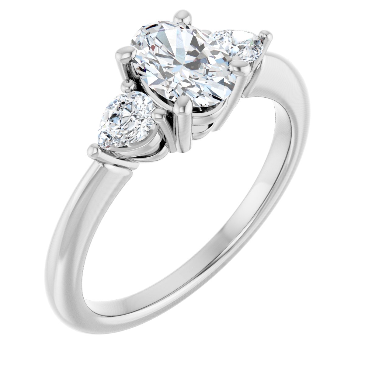 Three-Stone Engagement Ring