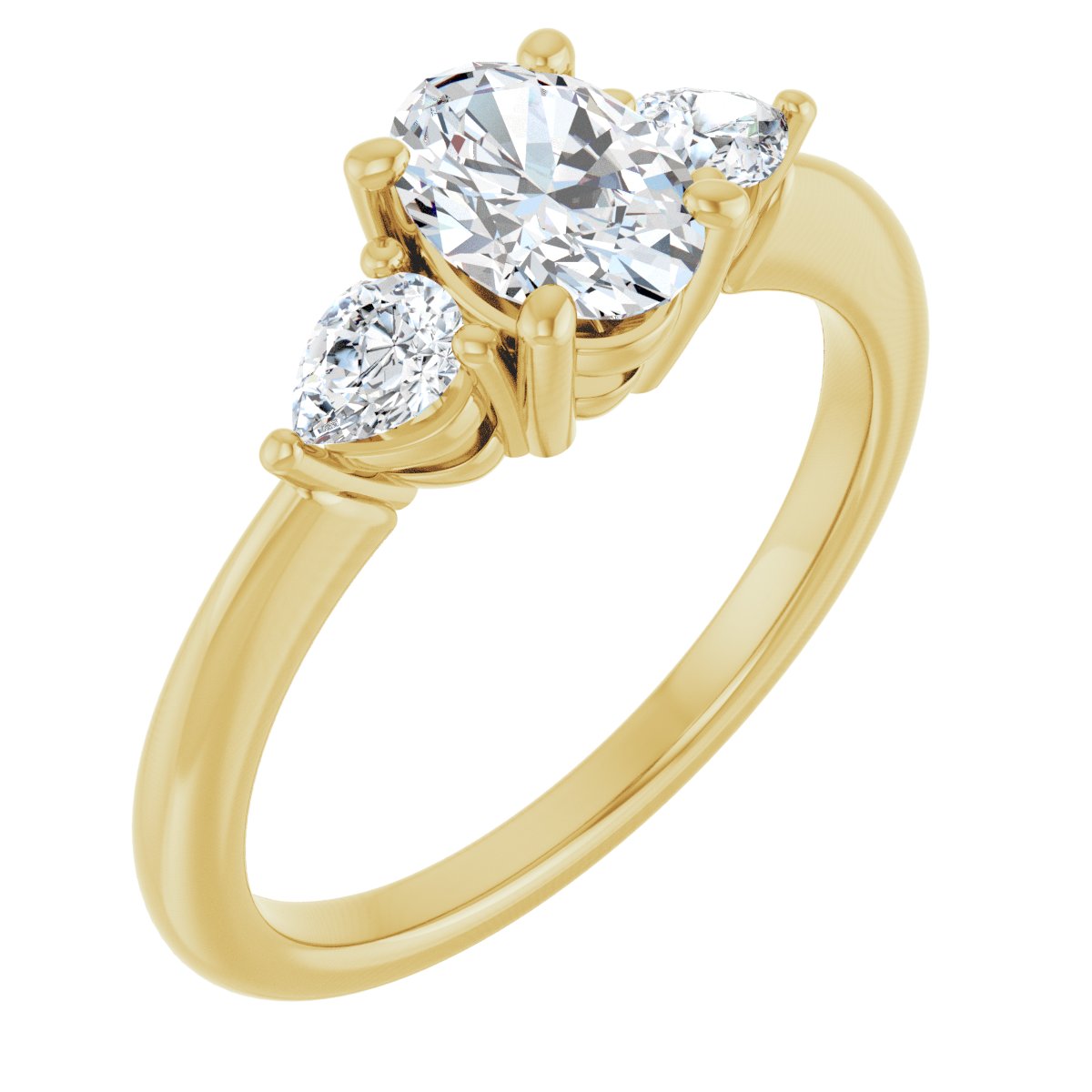 Three-Stone Engagement Ring