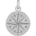 Compass Pendant (Multiple Metal Options)