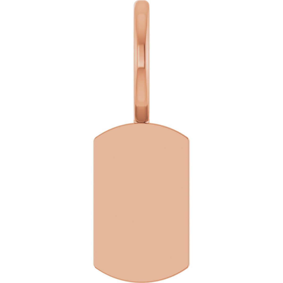 Engravable Dog Tag Pendant