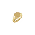 Octagon Signet Ring - 14K Yellow Gold