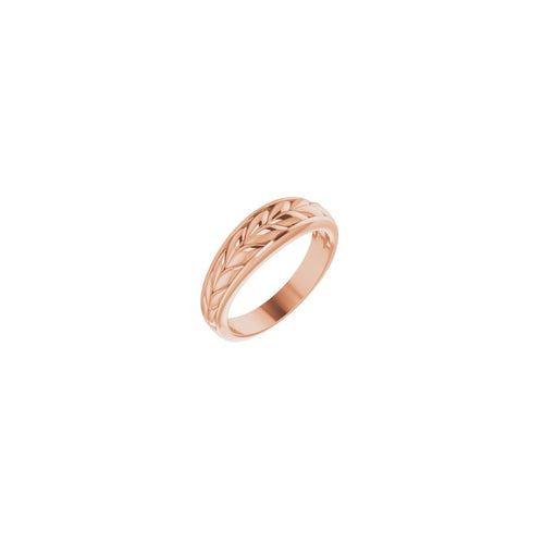 Braided Ring - 14K Rose Gold