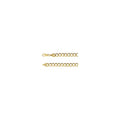 14K Yellow Gold 5.3 mm Hollow Curb Chain